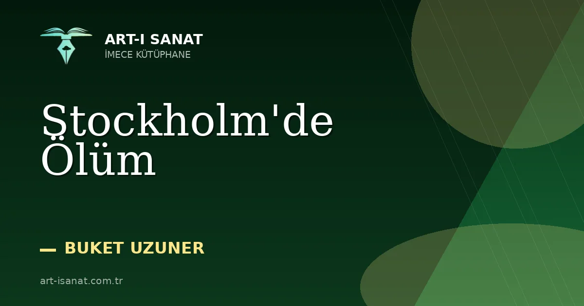 Stockholm'de Ölüm