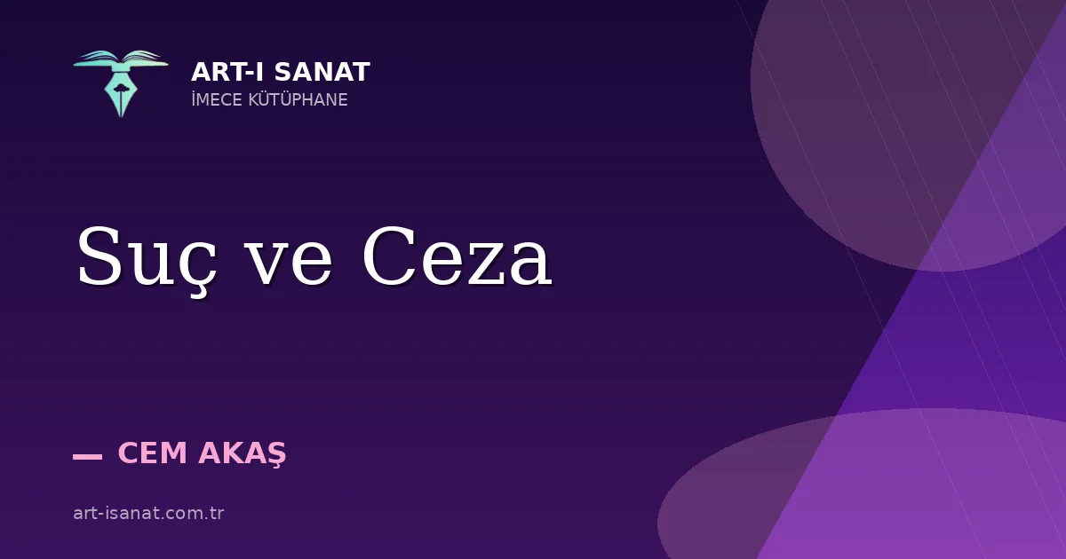 Suç ve Ceza