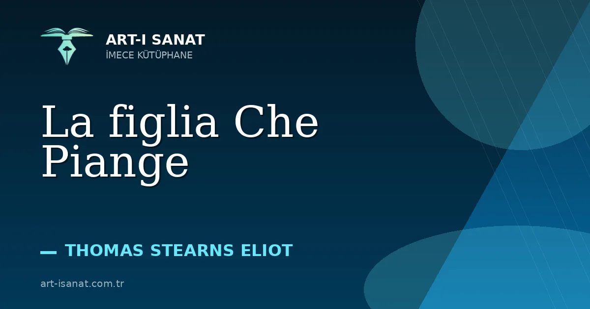 La figlia Che Piange