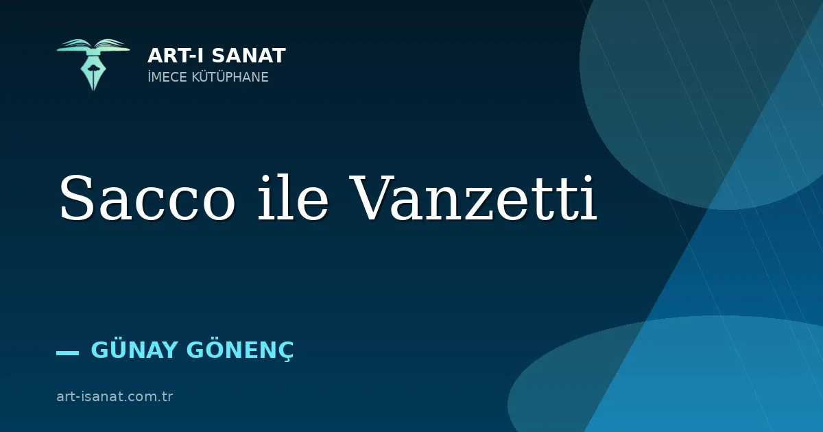 Sacco ile Vanzetti