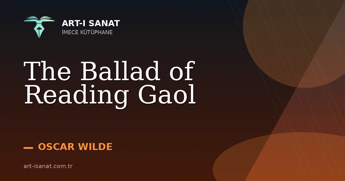 The Ballad of Reading Gaol