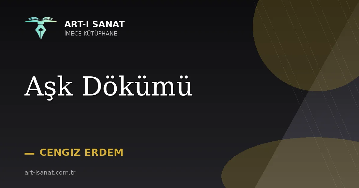 Aşk Dökümü