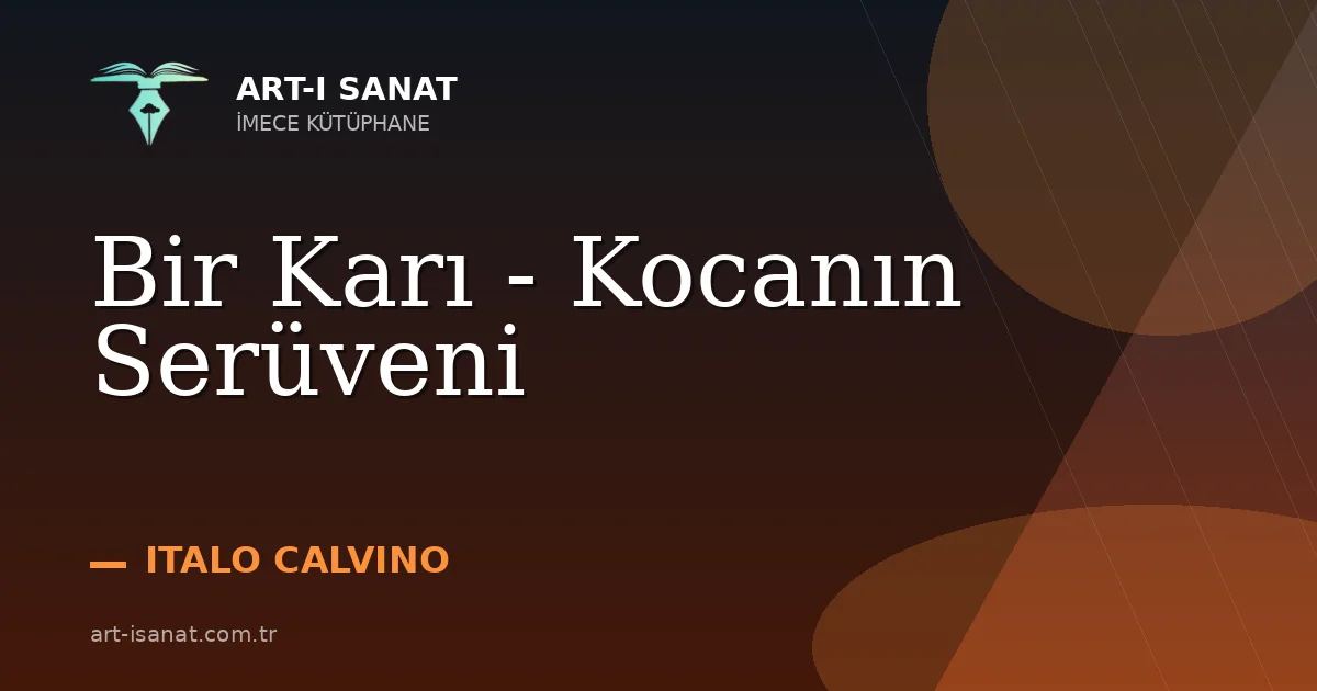 Bir Karı - Kocanın Serüveni