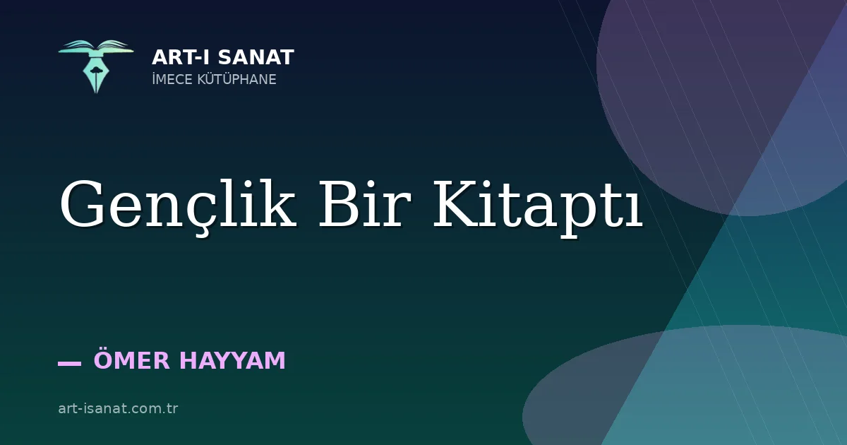 Gençlik Bir Kitaptı