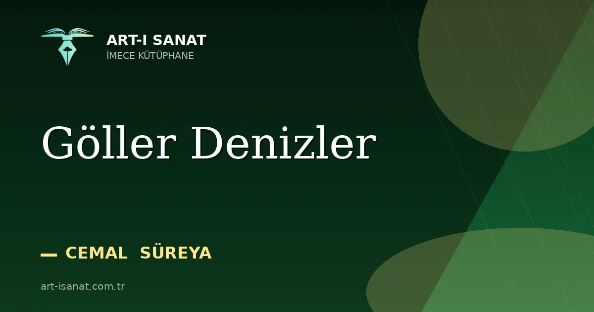 Göller Denizler