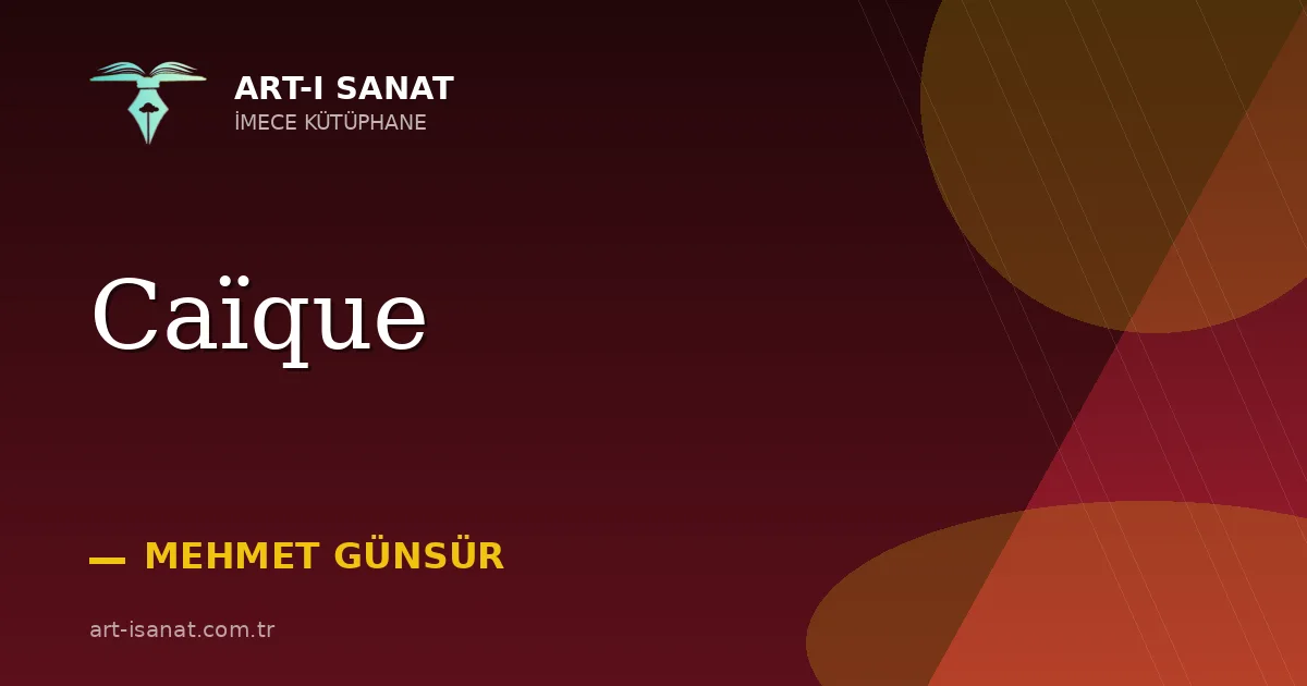 Caïque