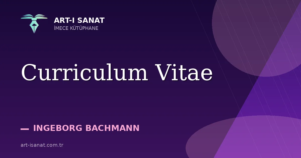 Curriculum Vitae