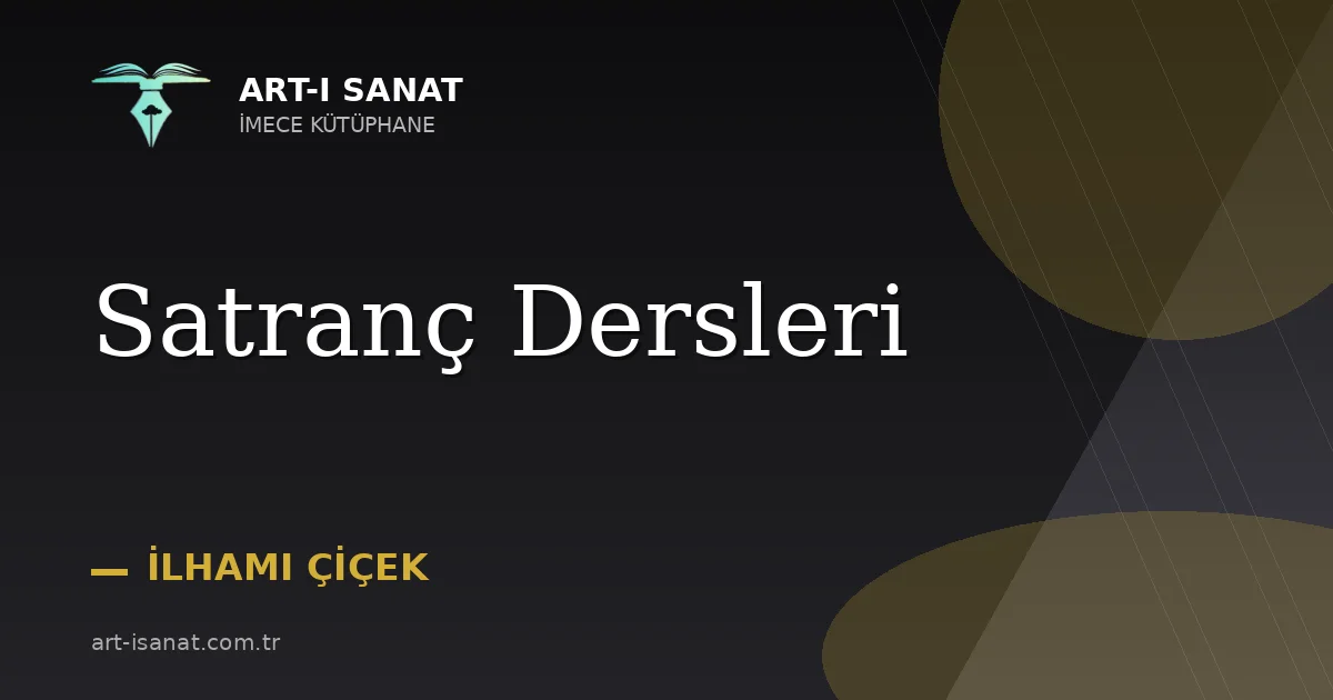 Satranç Dersleri