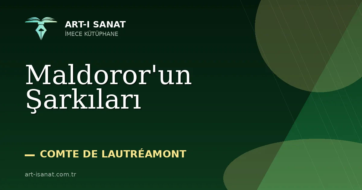 Maldoror'un Şarkıları