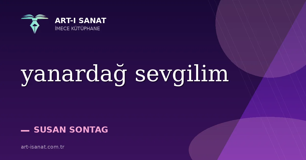 yanardağ  sevgilim