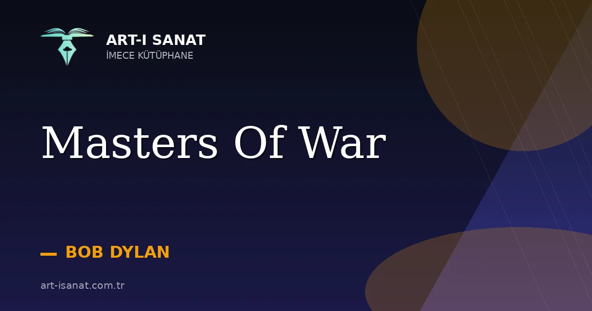 Masters Of War