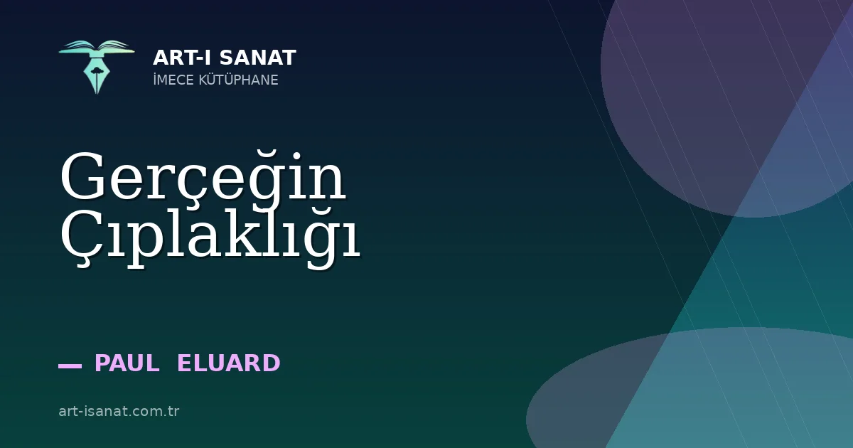 Gerçeğin Çıplaklığı