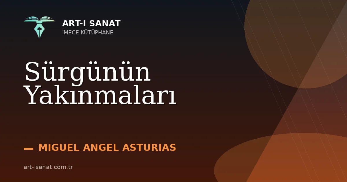 Sürgünün Yakınmaları