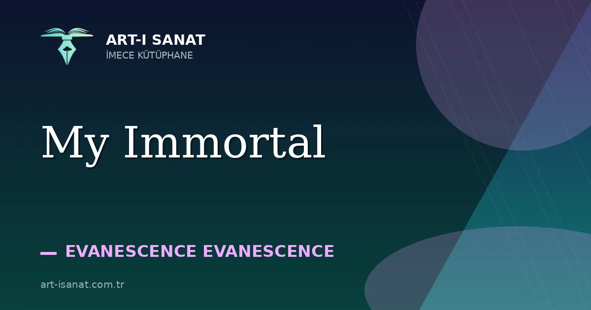 My Immortal