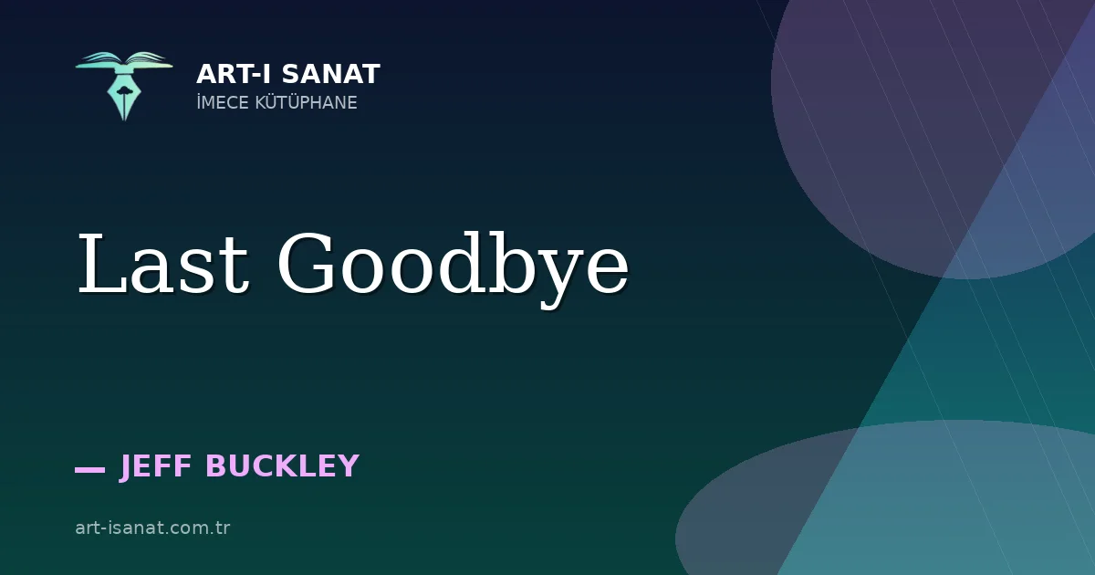 Last Goodbye