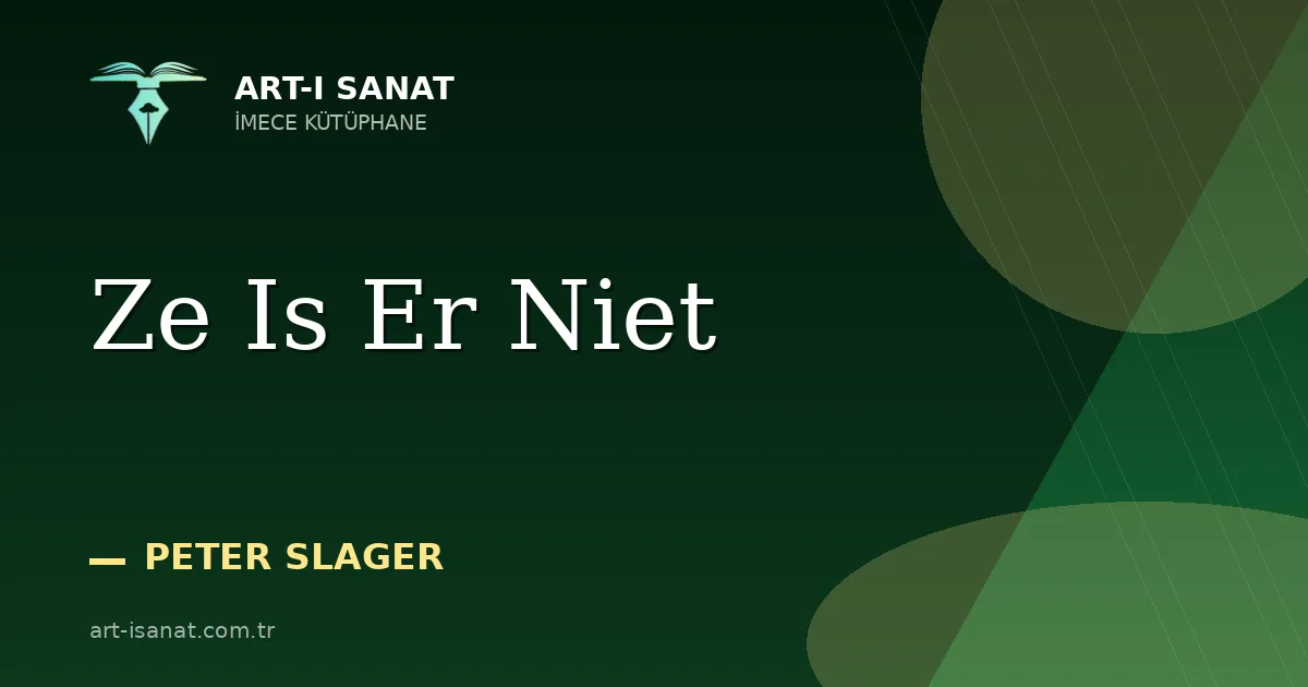 Ze Is Er Niet