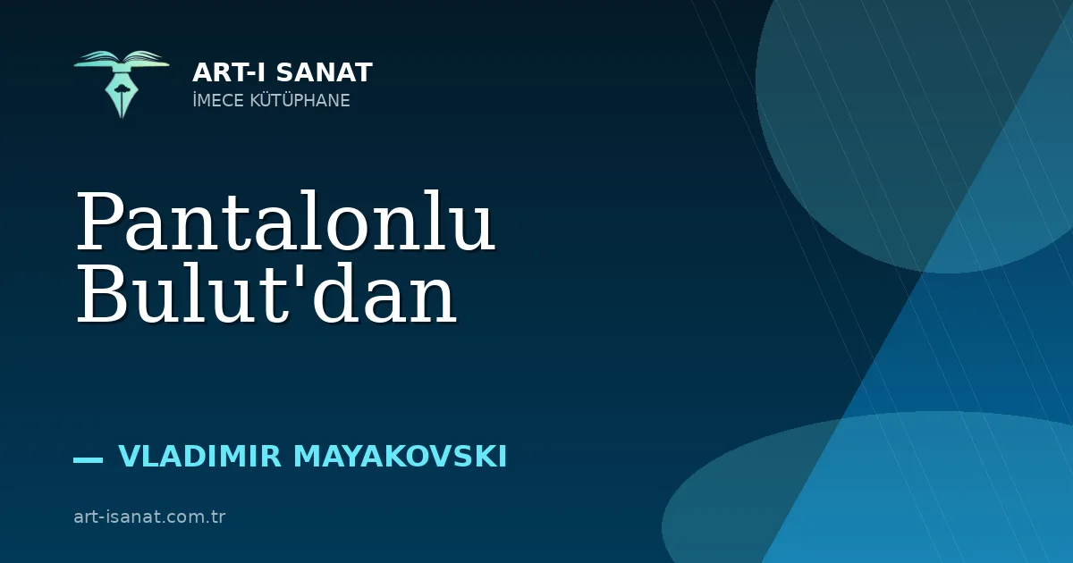 Pantalonlu Bulut'dan