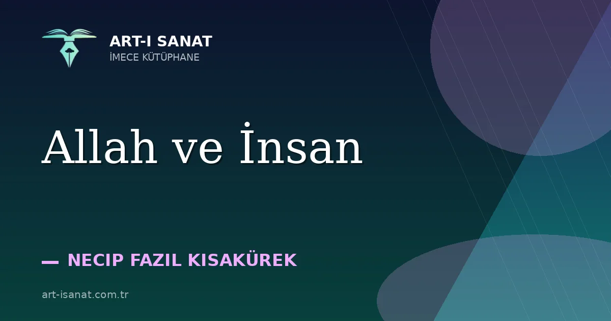 Allah ve İnsan