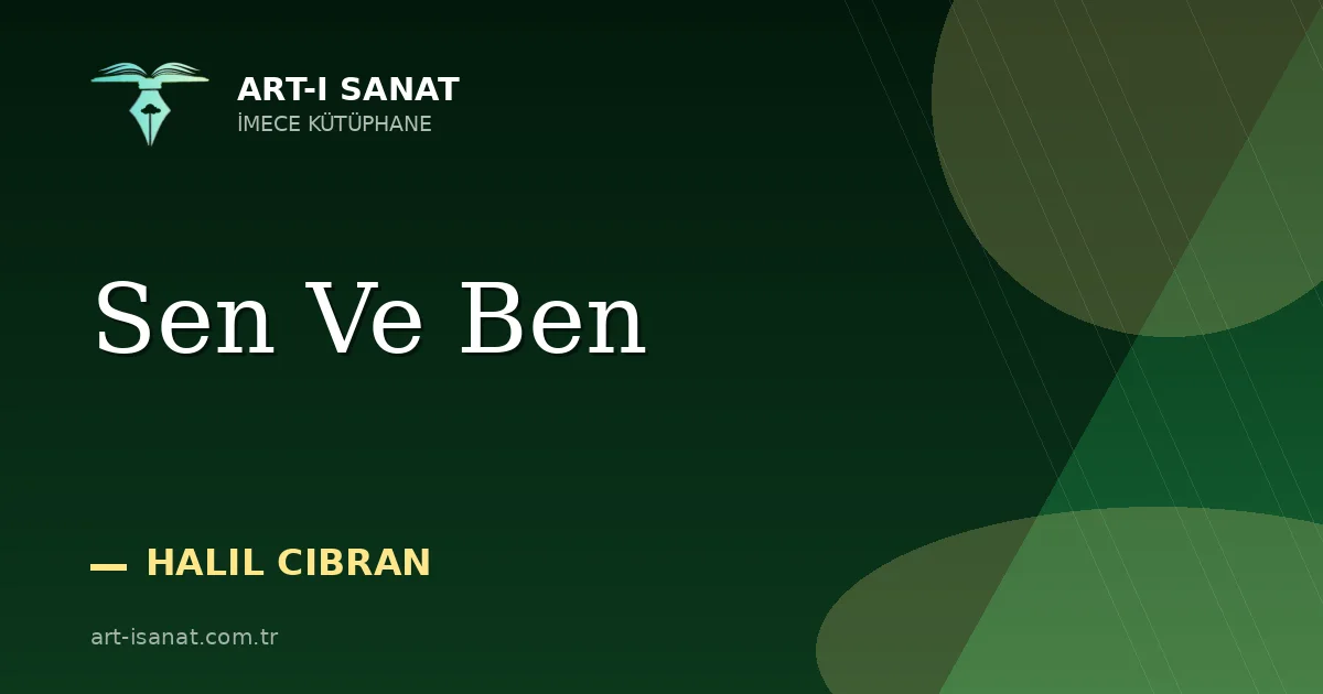 Sen Ve Ben