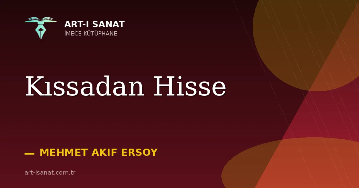 Kıssadan Hisse