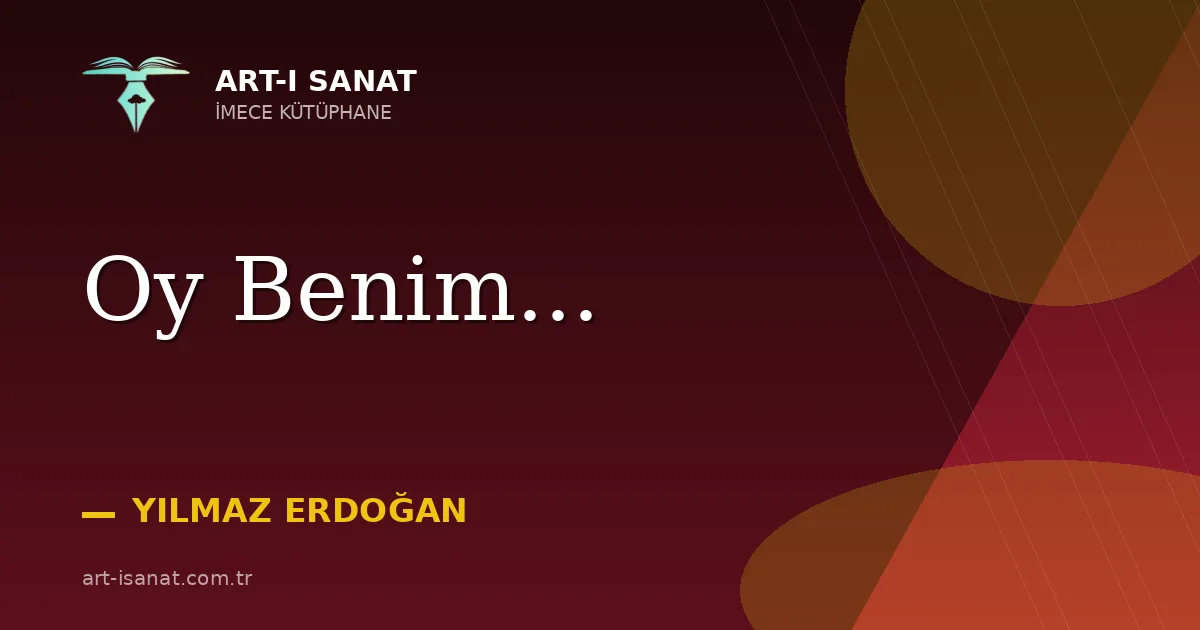 Oy Benim...