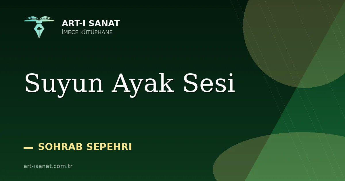 Suyun Ayak Sesi