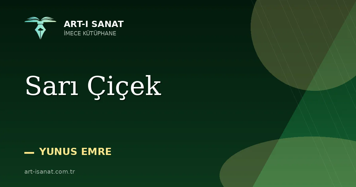 Sarı Çiçek