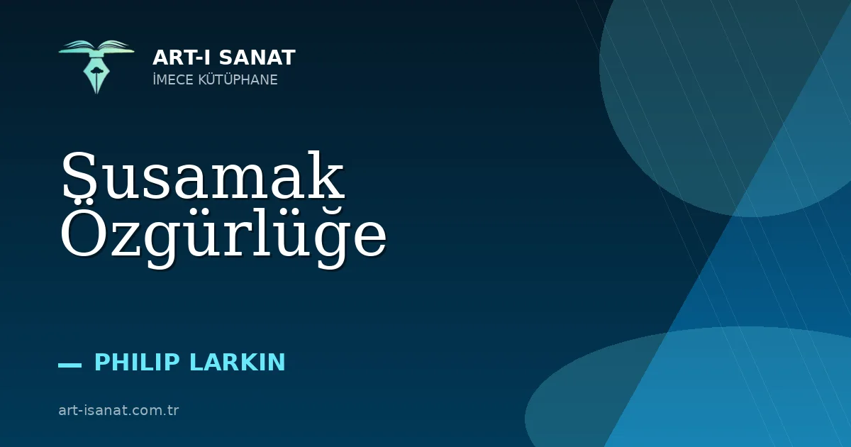 Susamak Özgürlüğe