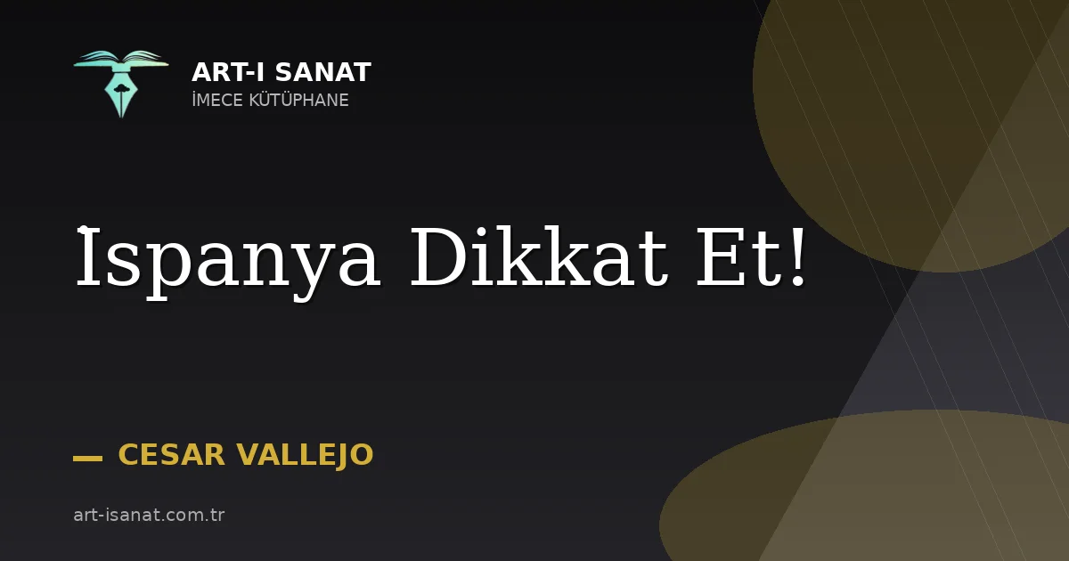 İspanya Dikkat Et!