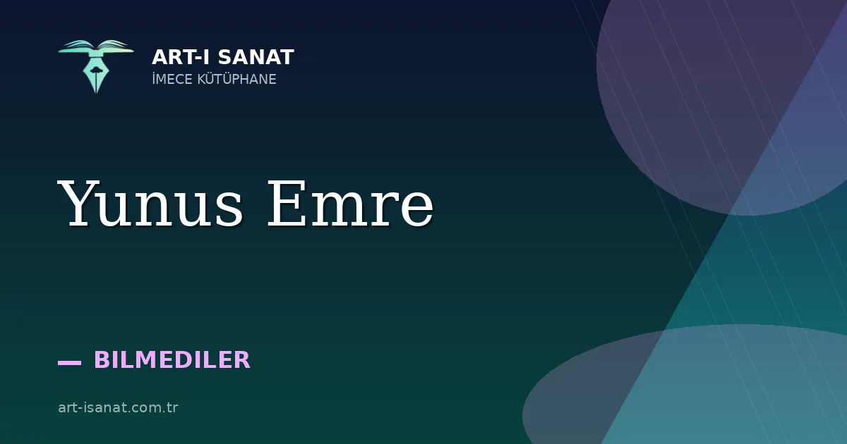 Yunus Emre