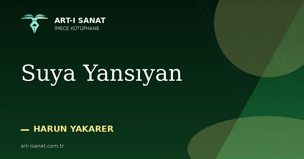 Suya Yansıyan