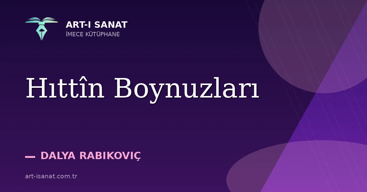 Hıttîn Boynuzları