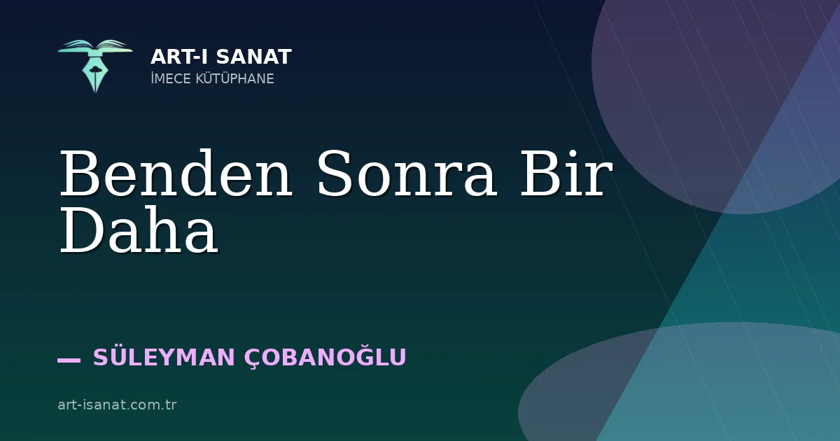 Benden Sonra Bir Daha