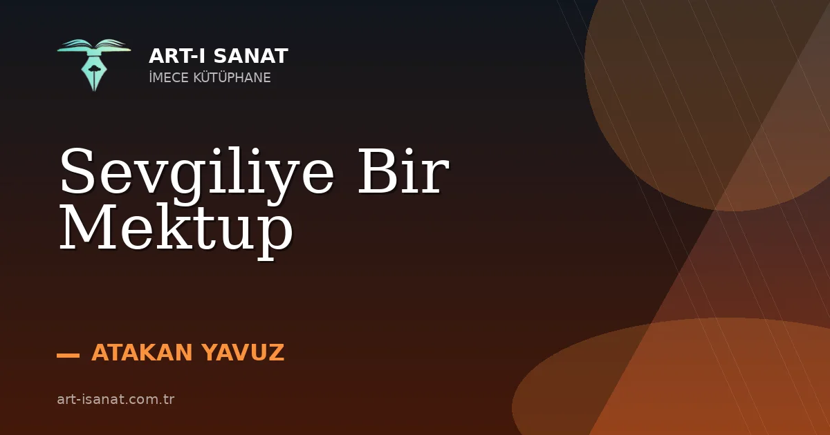 Sevgiliye Bir Mektup