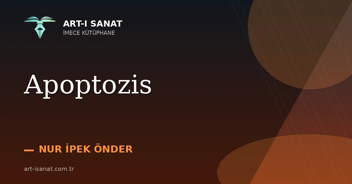 Apoptozis