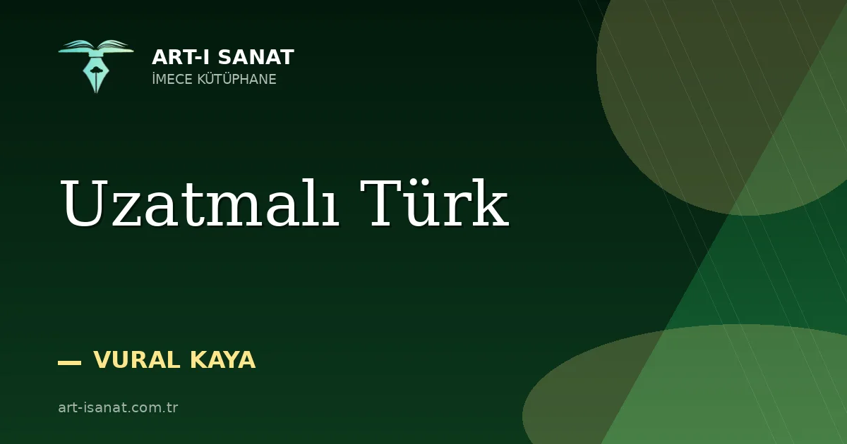 Uzatmalı Türk