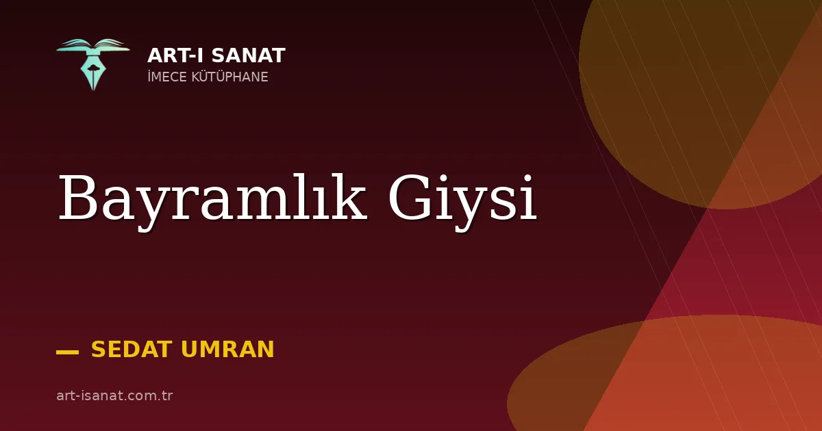 Bayramlık Giysi