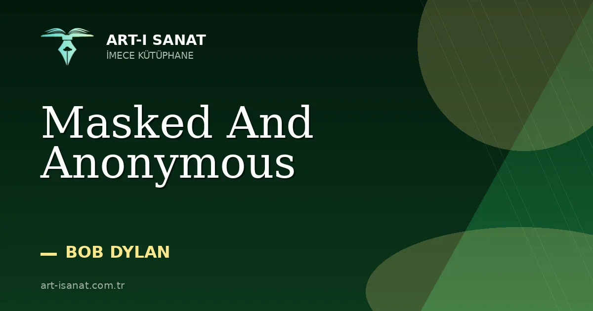 Masked And Anonymous