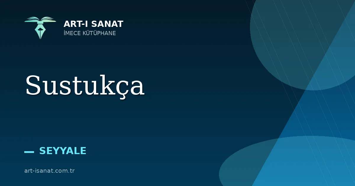 Sustukça