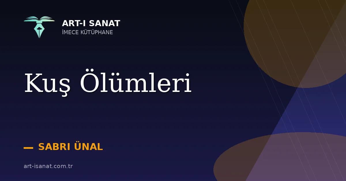 Kuş Ölümleri