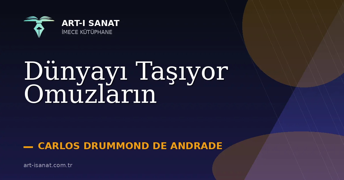 Dünyayı Taşıyor Omuzların
