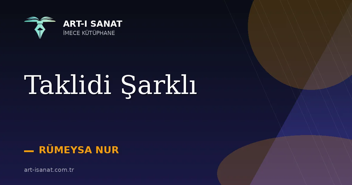 Taklidi Şarklı