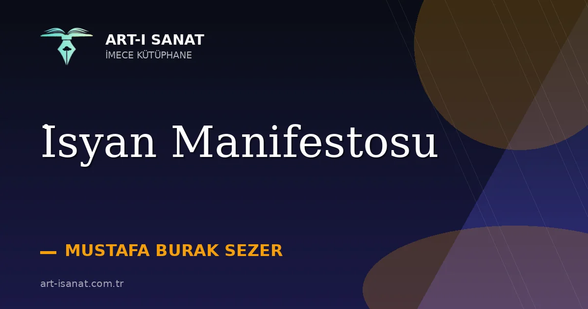 İsyan Manifestosu