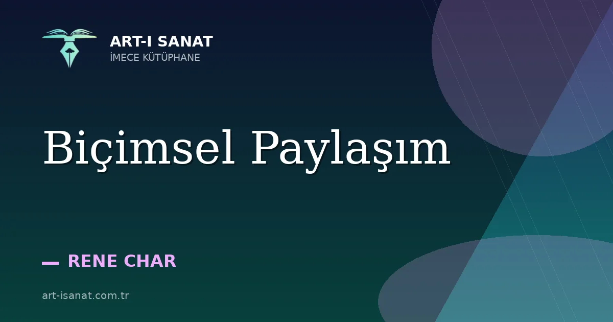 Biçimsel Paylaşım