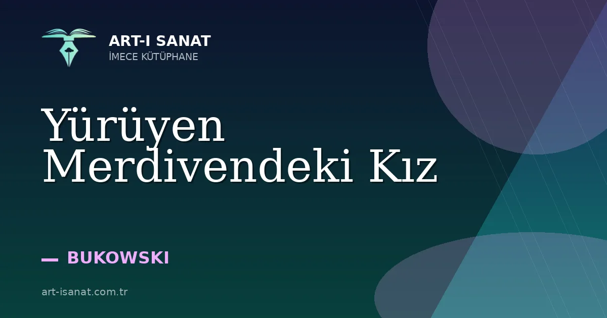 Yürüyen Merdivendeki Kız
