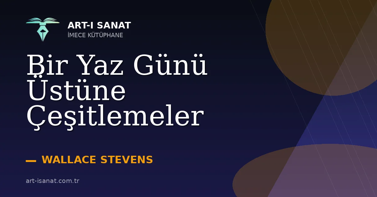 Bir Yaz Günü Üstüne Çeşitlemeler