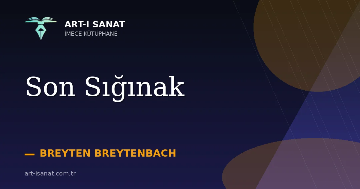 Son Sığınak