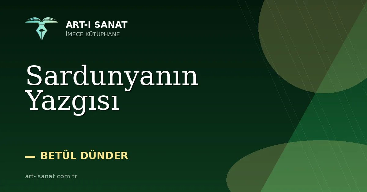 Sardunyanın Yazgısı
