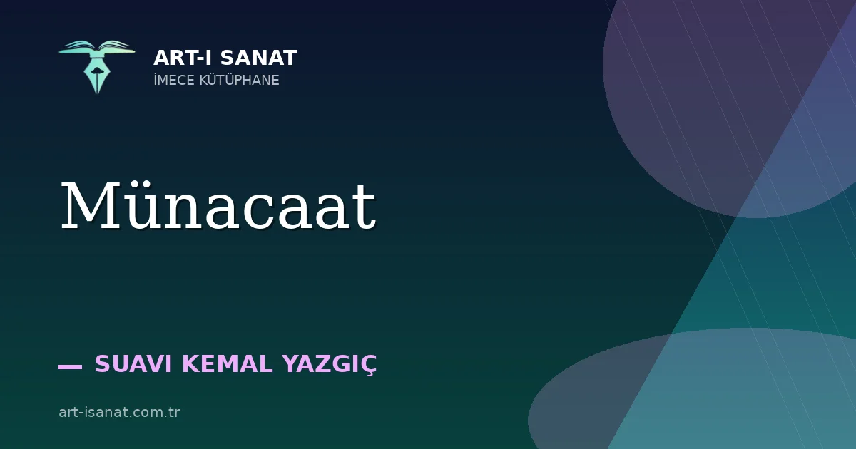 Münacaat