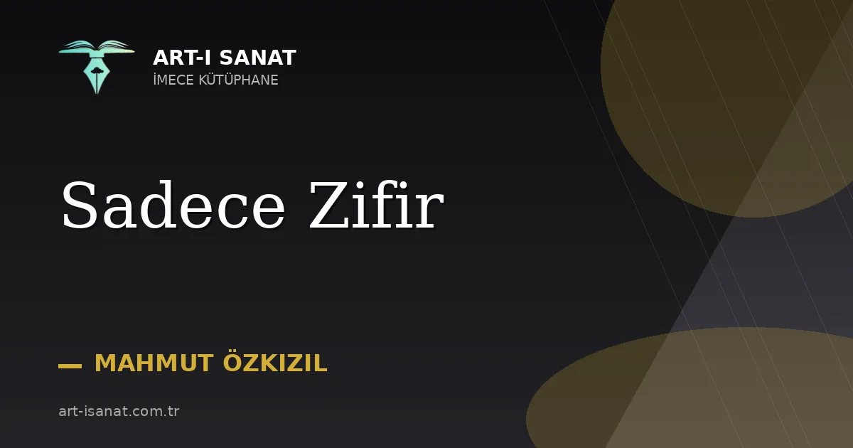 Sadece Zifir